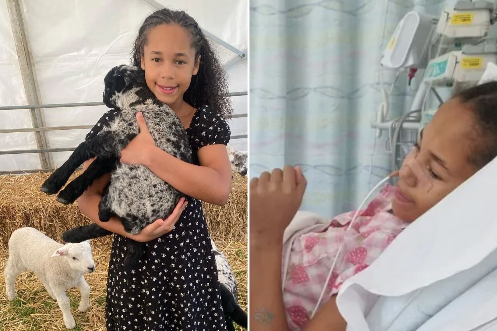 We were told my ‘perfectly healthy’ girl, 11, just had tonsilitis… it was a fast-growing cancer that’s spreading
