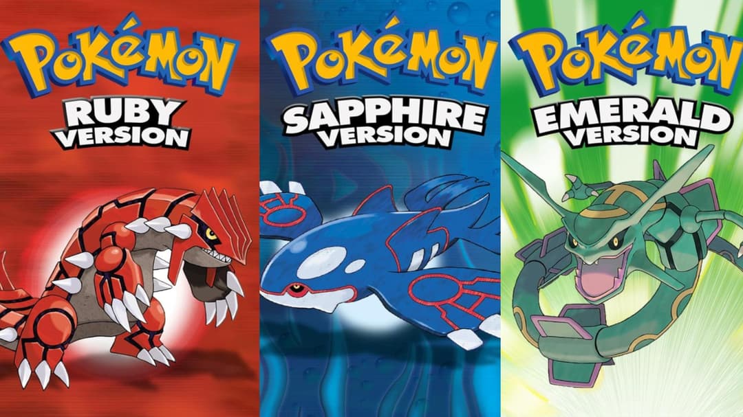 Pokemon Ruby, Sapphire & Emerald ports rumored for 2026 release