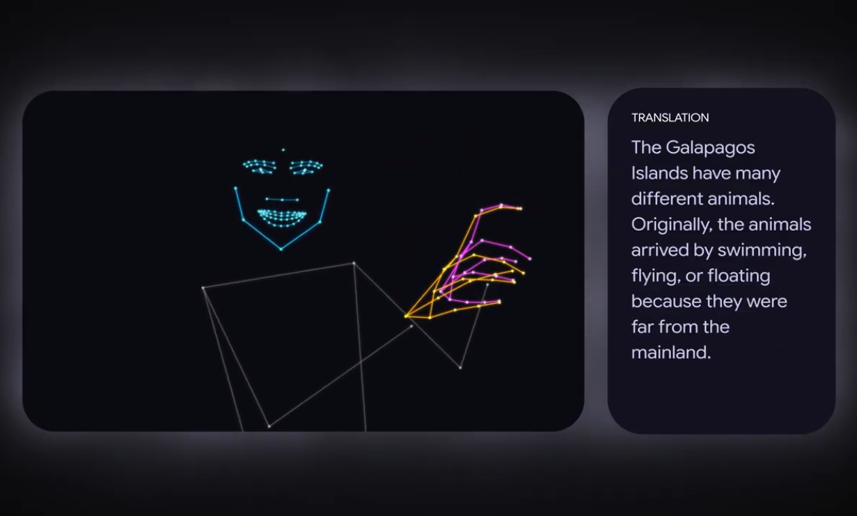 Google debuts SL2T, an AI model that’s designed to understand sign language