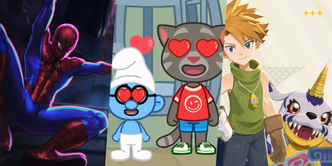 August's Collabs Corner: Talking Tom welcomes the Smurfs, Digimon land in AFK Journey, and more