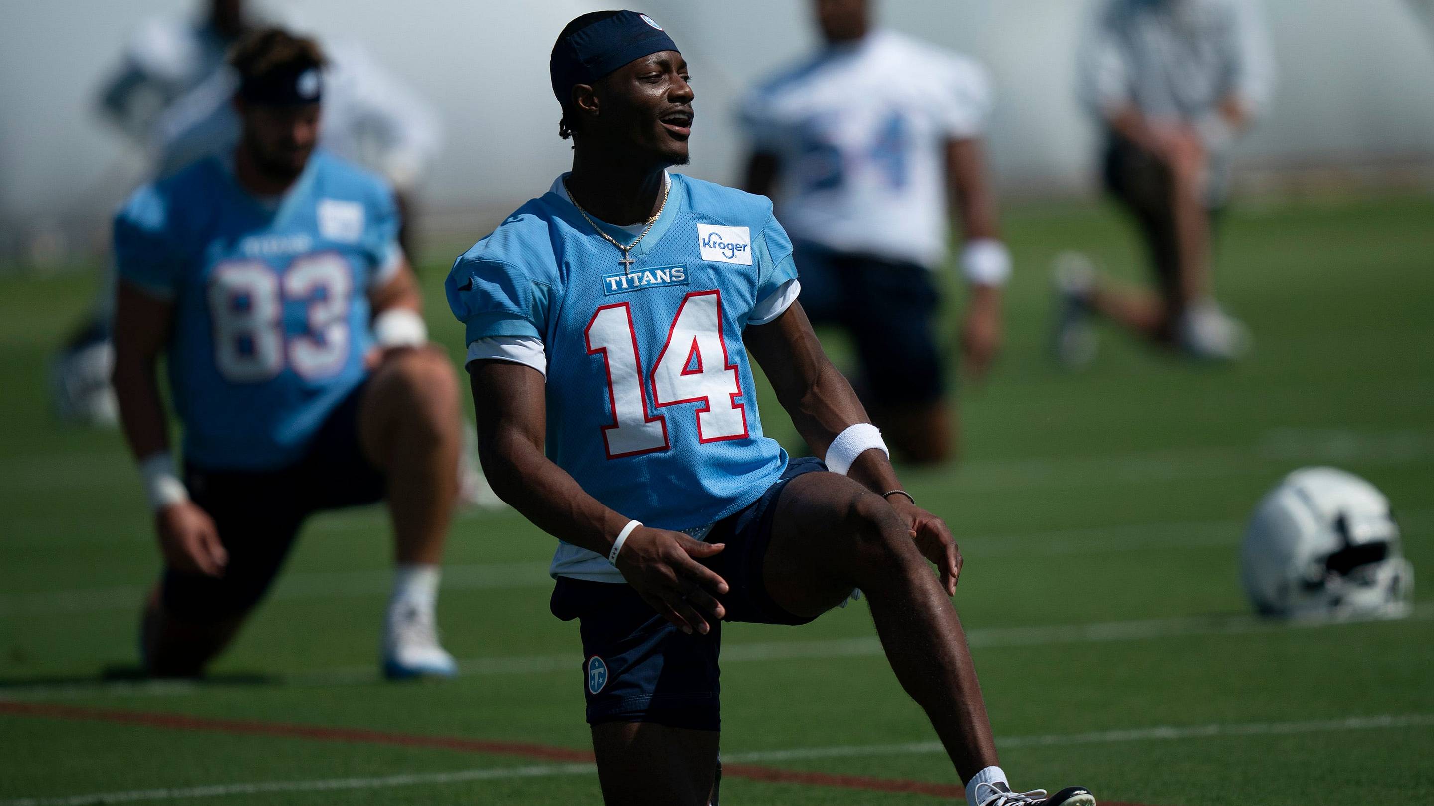 Carnell Tate Reaffirms Titans 'Fast and Violent' Mentality Ahead of Preseason Brawl With 49ers