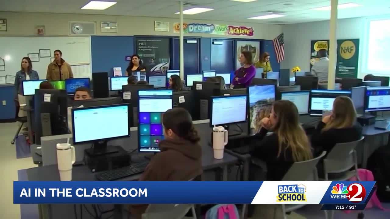 Chief tech officer of Volusia County schools talks AI in the classroom
