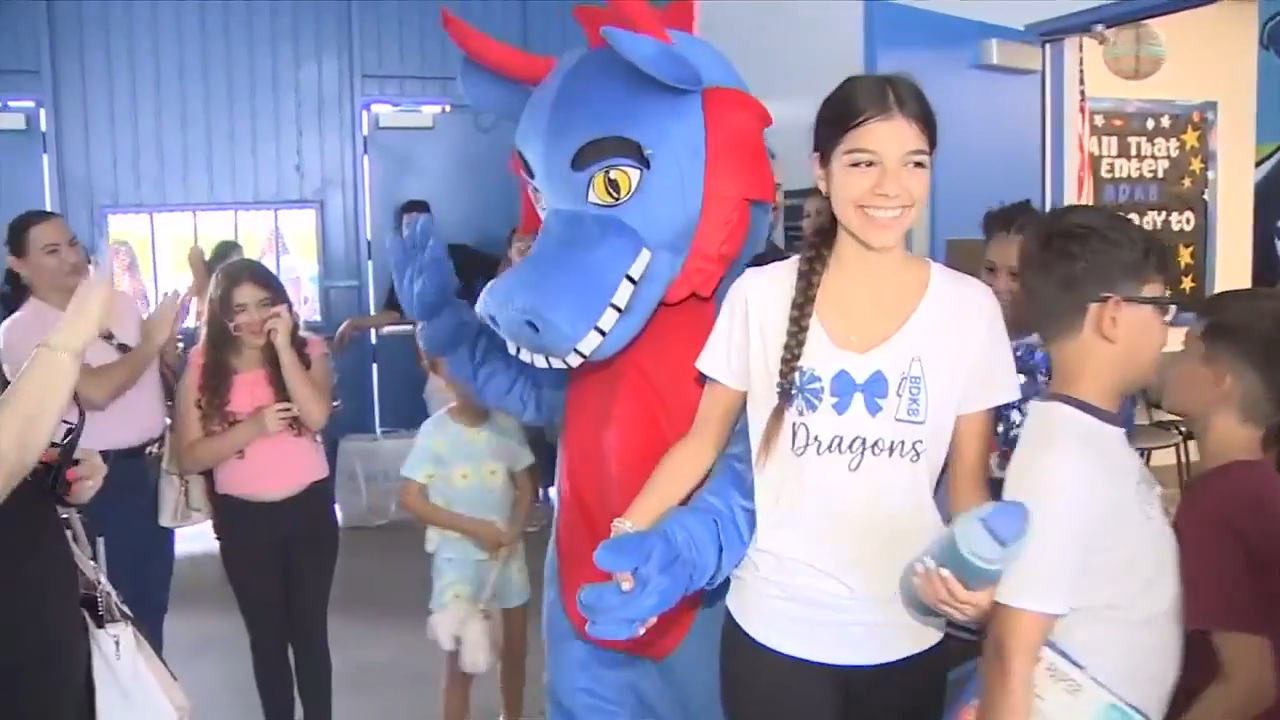 Bowman Ashe/Doolin K-8 Academy opens doors to students and parents ahead of M-DCPS’ 1st day of school