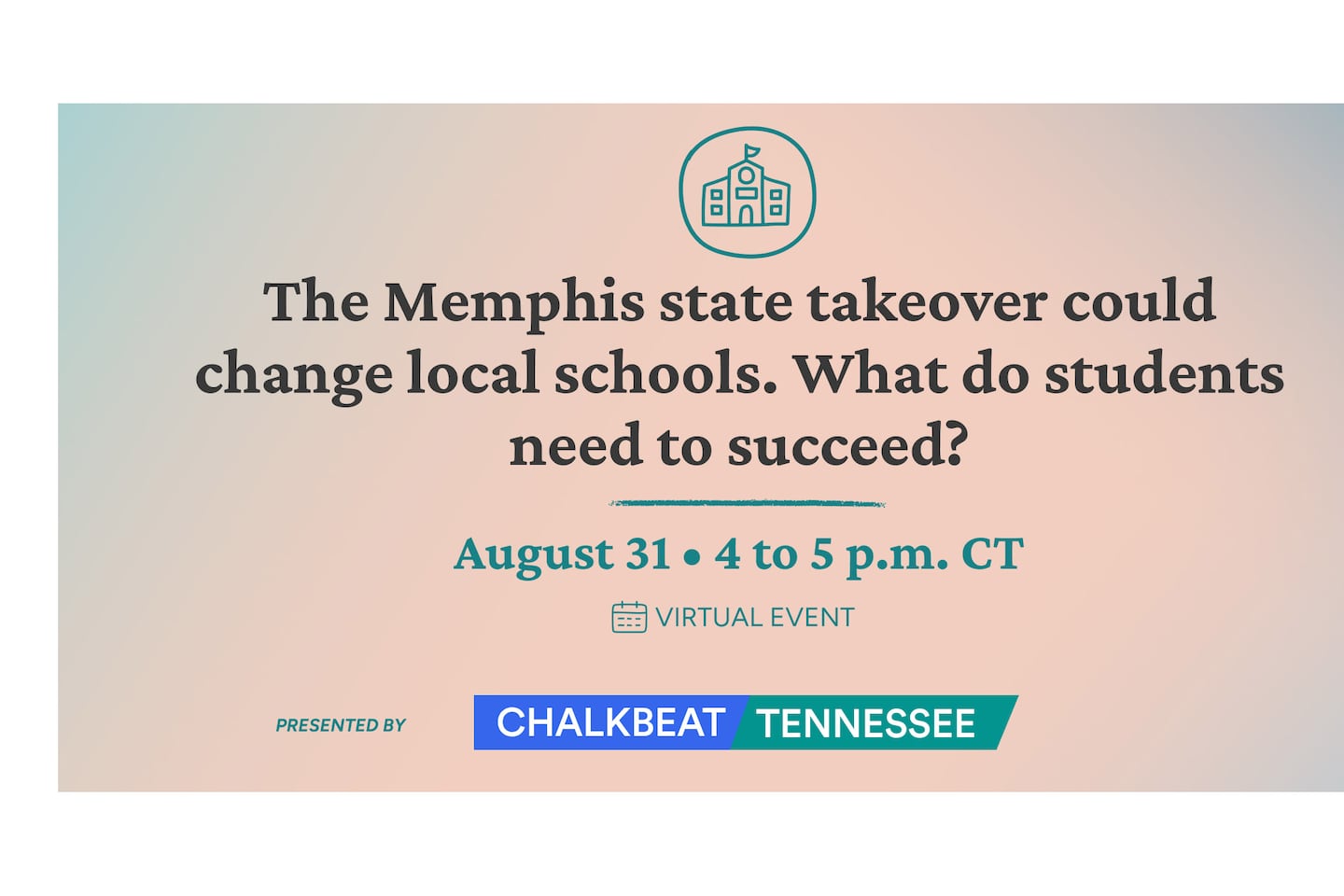 What do Memphis schools need to succeed? Join our virtual event to find out.