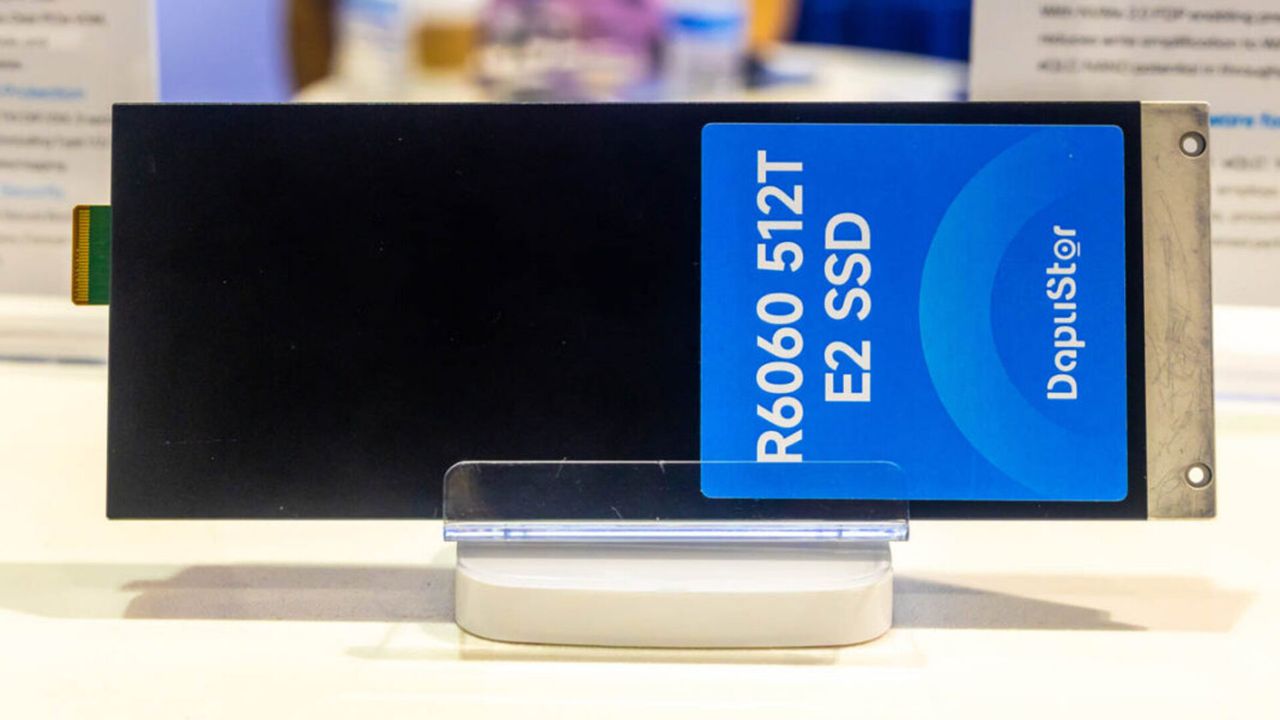 The world's largest SSD is here: DapuStor unveils massive 512TB drive