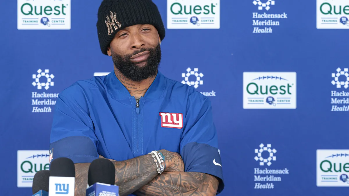 Giants announce exciting Odell Beckham Jr. news for preseason Week 1