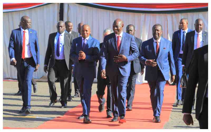 Ruto putting roadblocks on bumpy road to Singapore