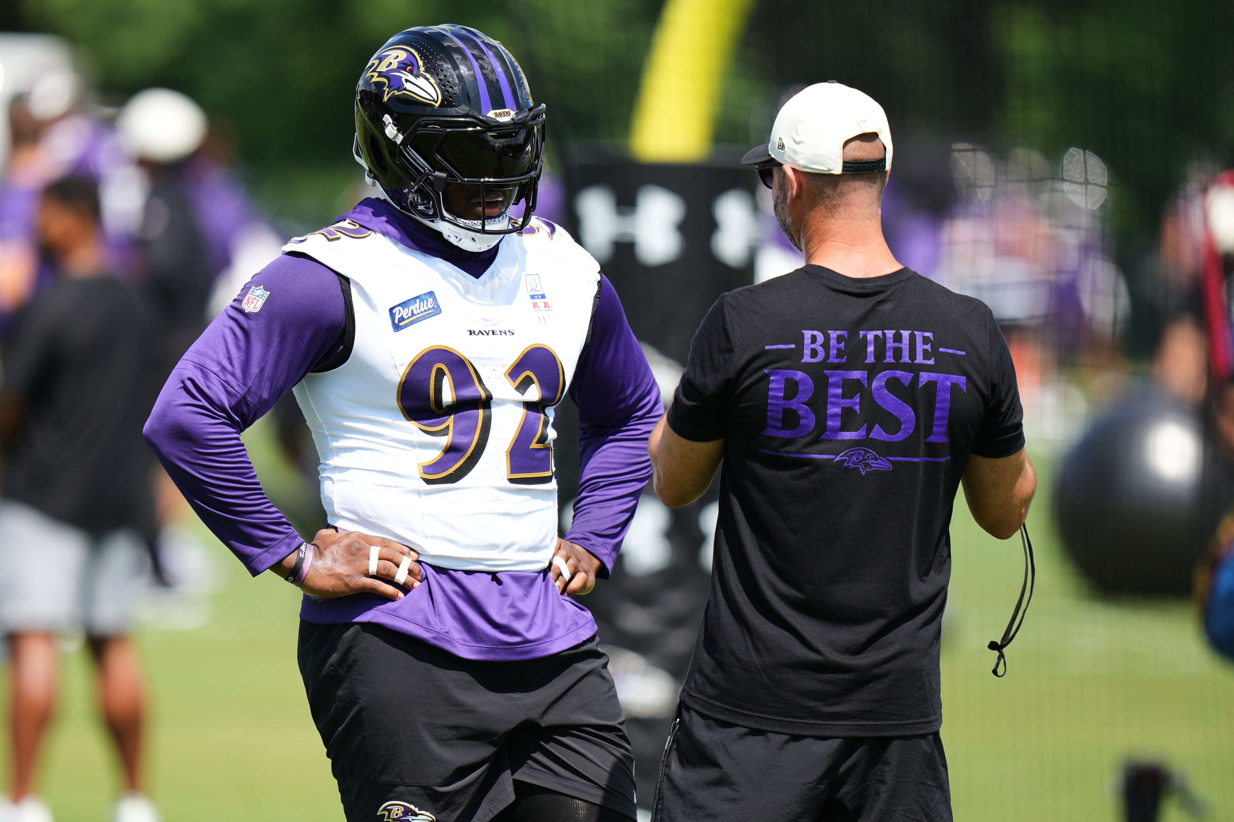 Ravens observations: Nnamdi Madubuike progressing in recovery; Marlon Humphrey leaves practice