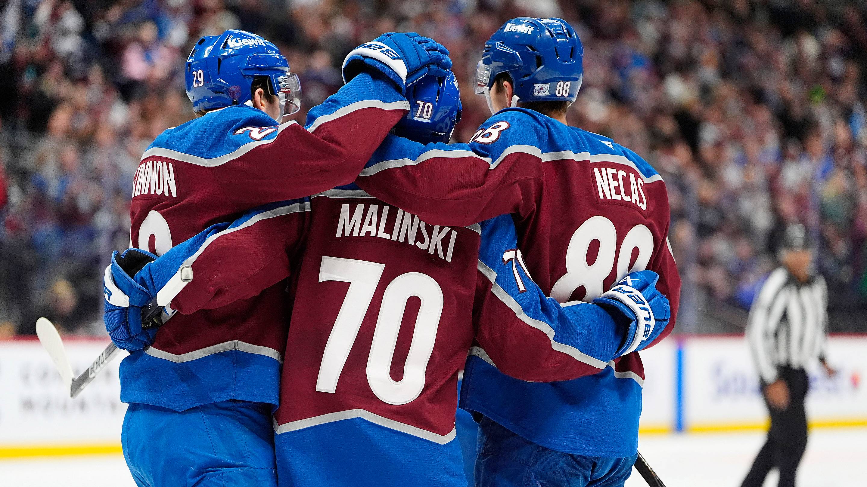 Sam Malinski, Martin Necas Recognized for Recent Breakout Season with Avalanche