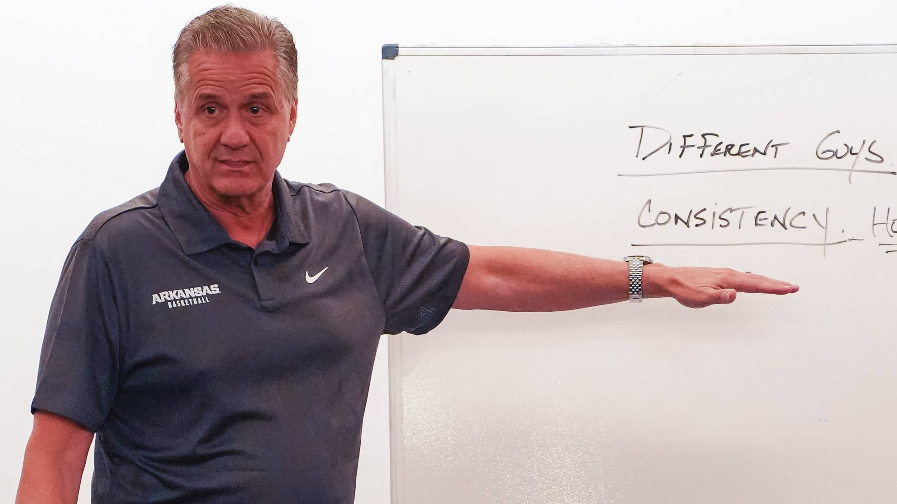 Calipari Can't Wait Until March Again to Solve Razorbacks' Biggest Question