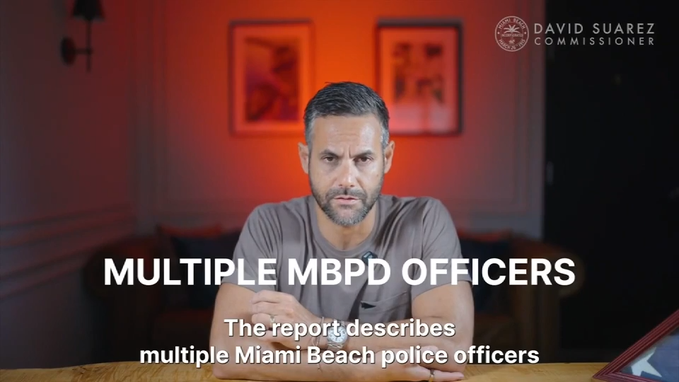 Miami Beach commissioner says traffic stop is tied to feud with police over investigation; FOP says he’s attacking department