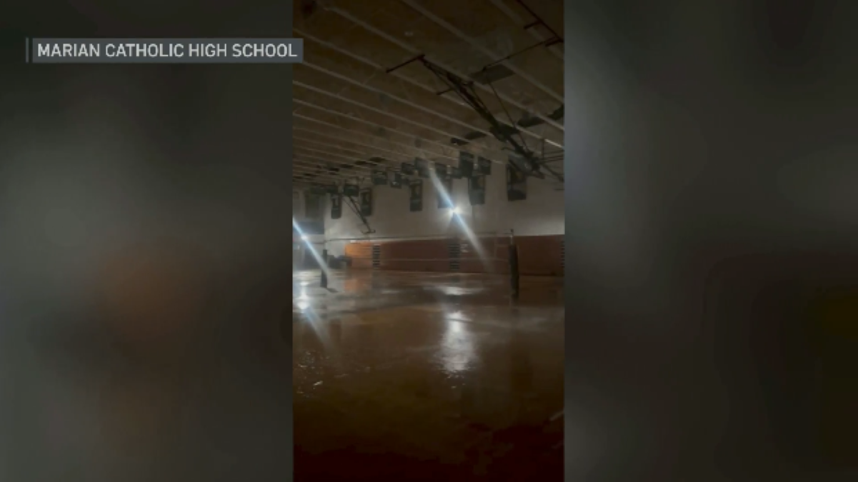 Chicago-area schools hammered by severe weather, with some scrambling to open