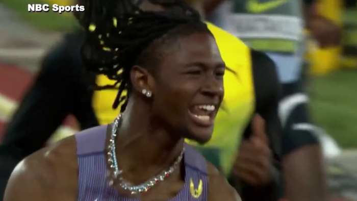 Faith, speed, gold: San Antonio's Tate Taylor dominates World Athletics U20 Championships