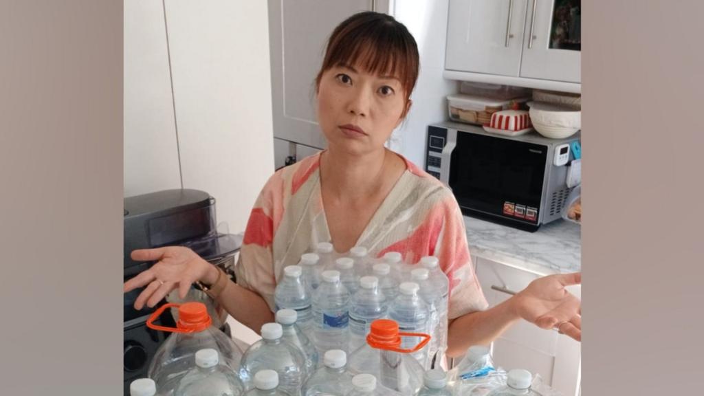 Bake Off cook on 'terrible' five-day water issues