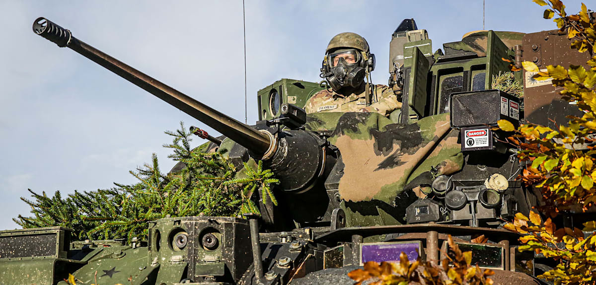 Ukrainer schalten US-Panzerbrigade bei Militärübung in Deutschland aus