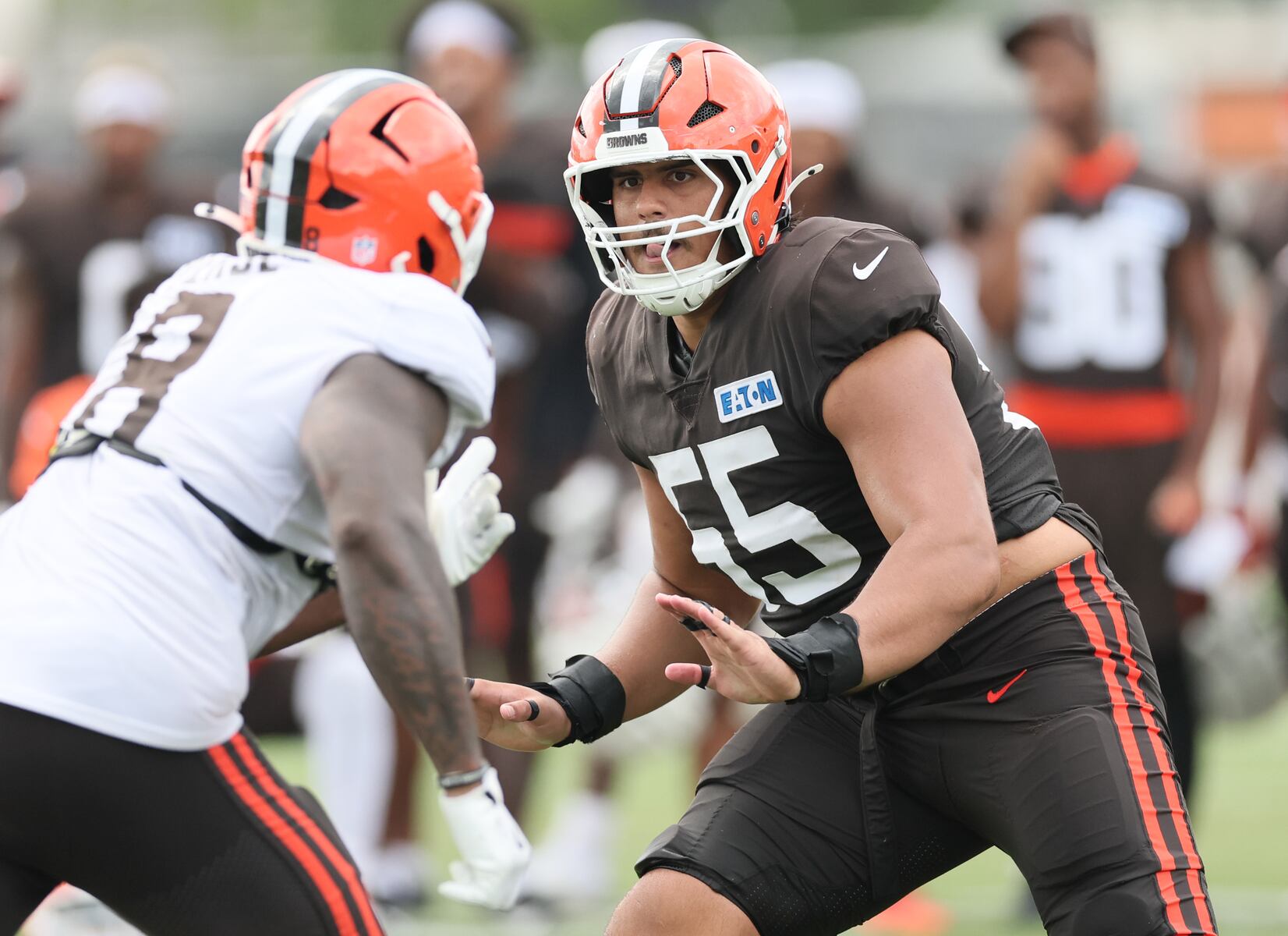 'Saturday solidified it': How a training camp brawl made Spencer Fano the Browns' starter