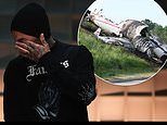 Travis Barker breaks down in tears as he recalls begging visitors to kill him in hospital after surviving plane crash that claimed lives of his two friends