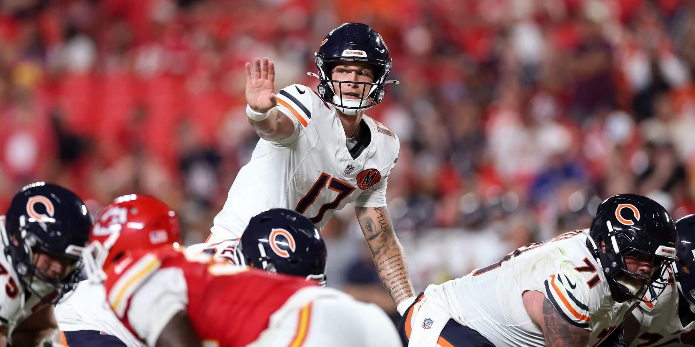 Why the Bears love backup QB Tyson Bagent: 'Magic when he's out there'