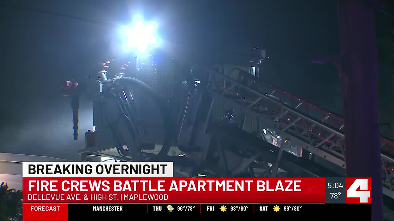 Maplewood apartment fire leaves 1 hospitalized, displaces 20 residents
