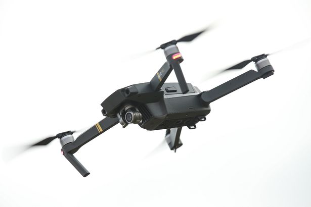 Out-of-control drones smash into each other over London and plunge from the sky