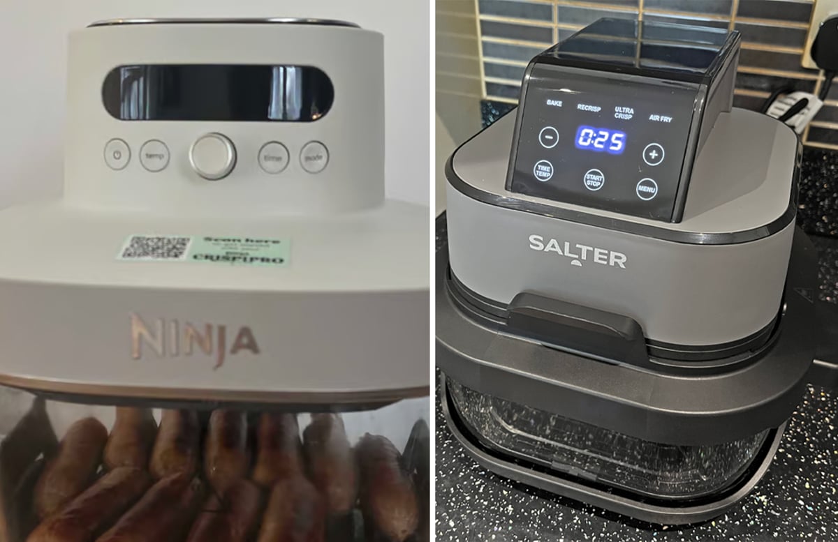Salter's glass air fryer rivals the Ninja crispi – but costs £175 less