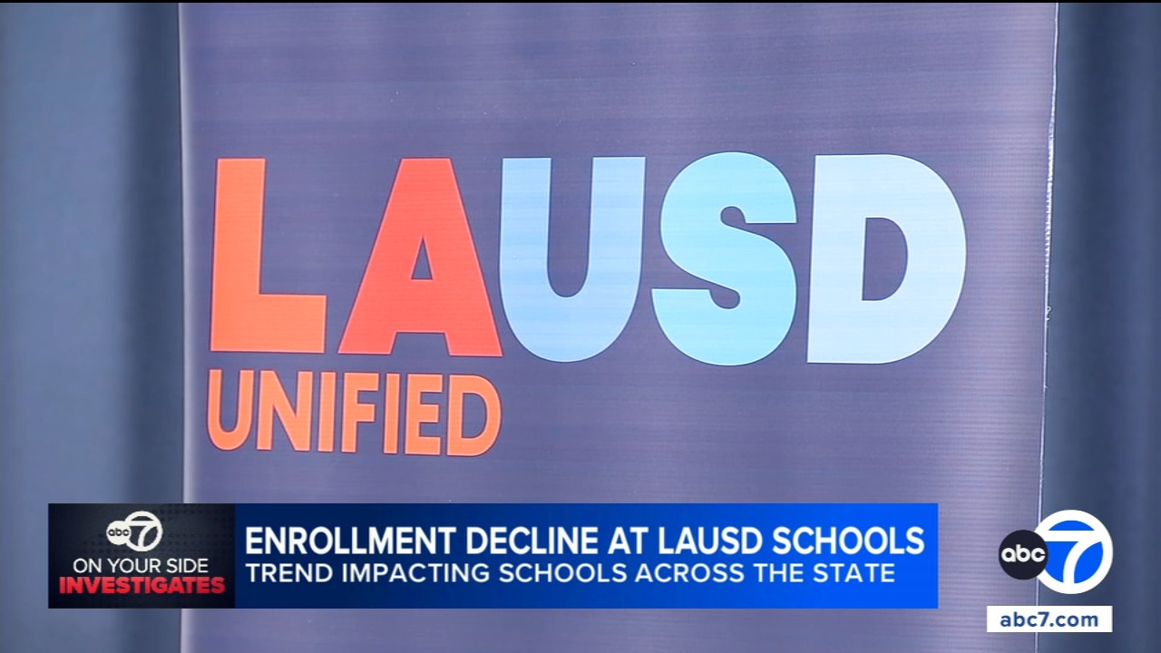 LAUSD's enrollment decline reflects trend impacting schools across California