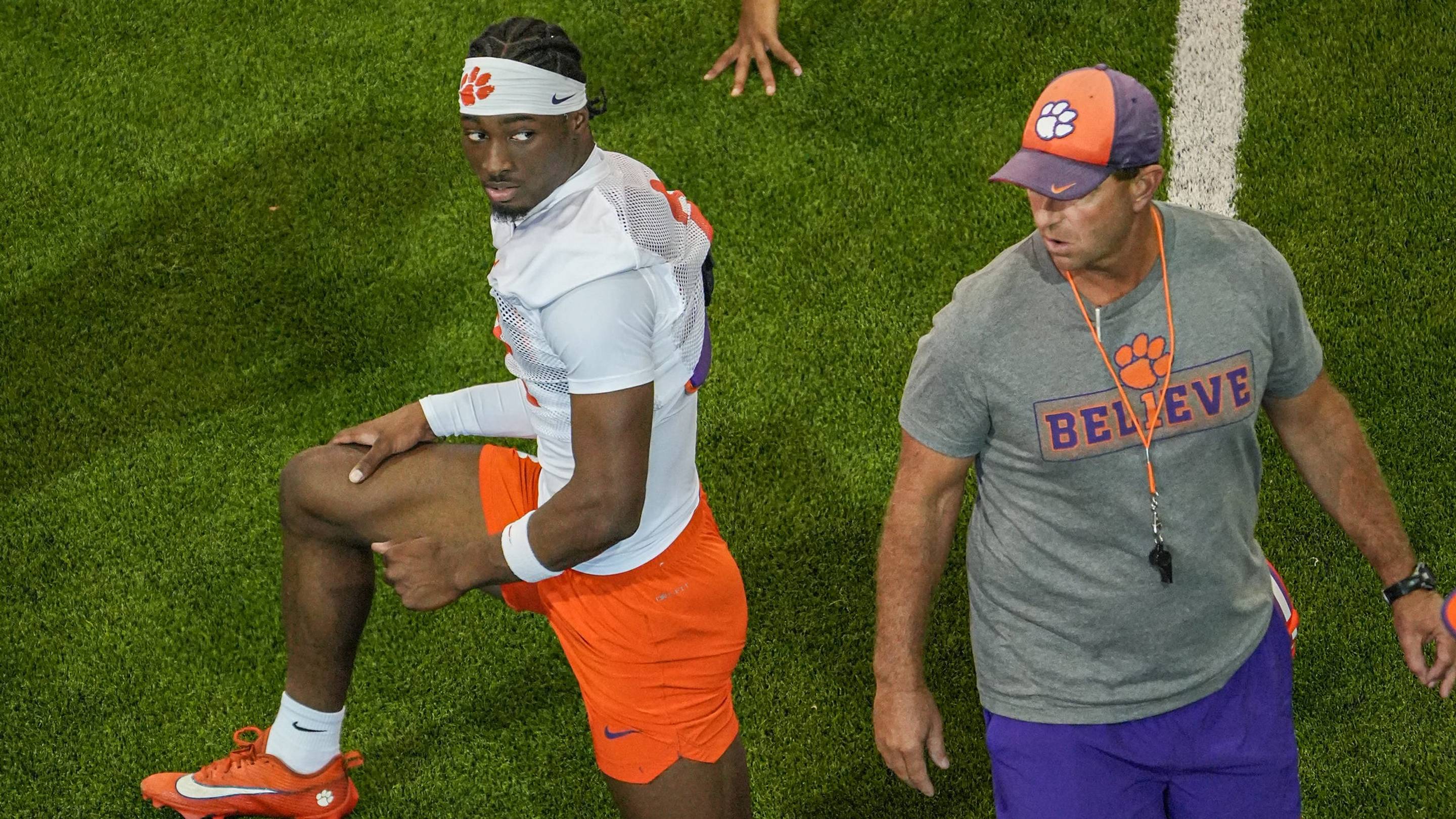 Ashton Hampton Is Turning Heads in Clemson Fall Camp