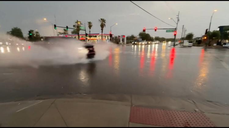 Here's how much rainfall hit the Phoenix area on Wednesday