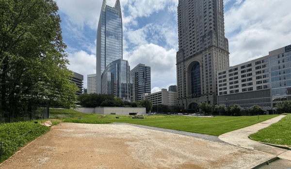 New park taking shape on 14th Street in Midtown