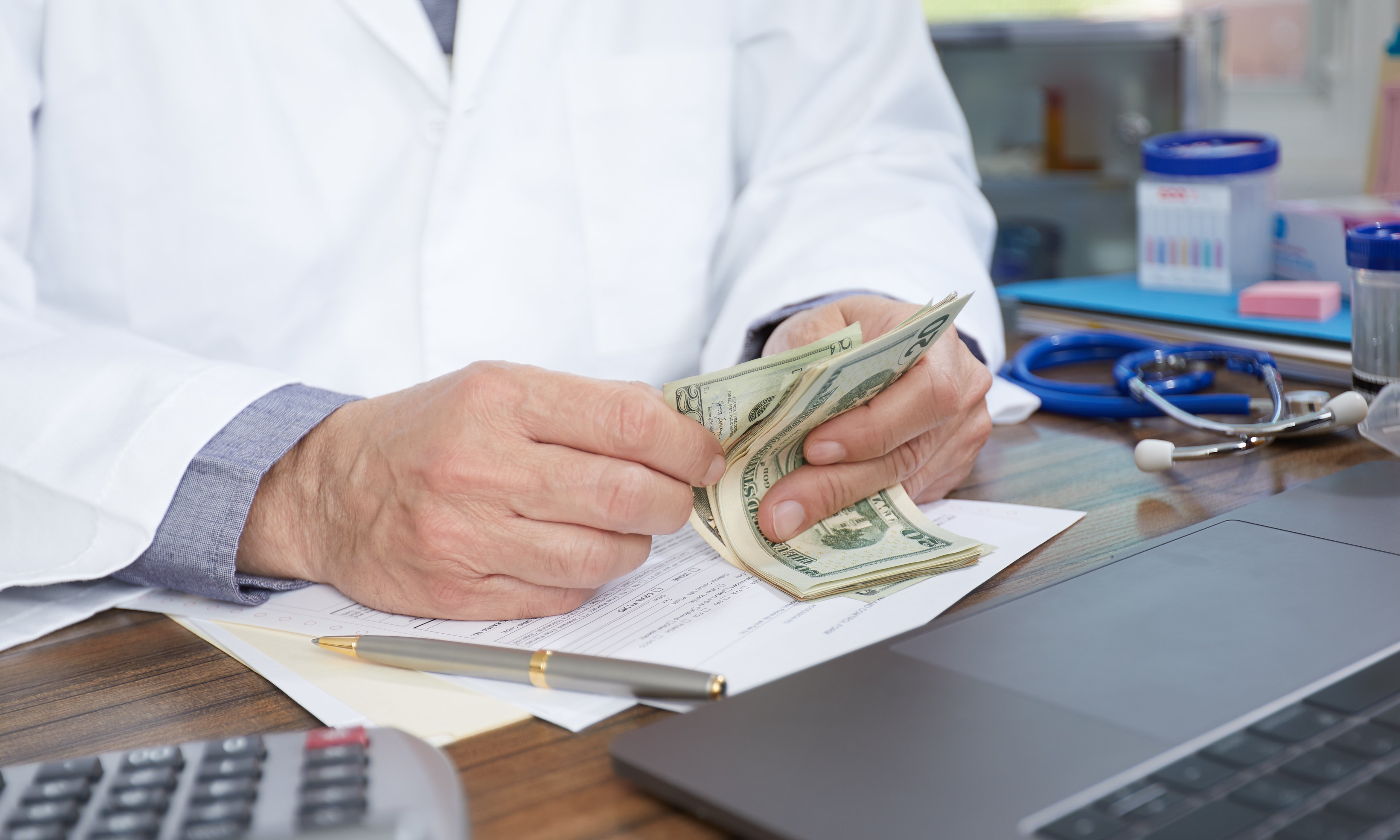 Hospitals are increasingly requiring insured patients to pay upfront before getting care
