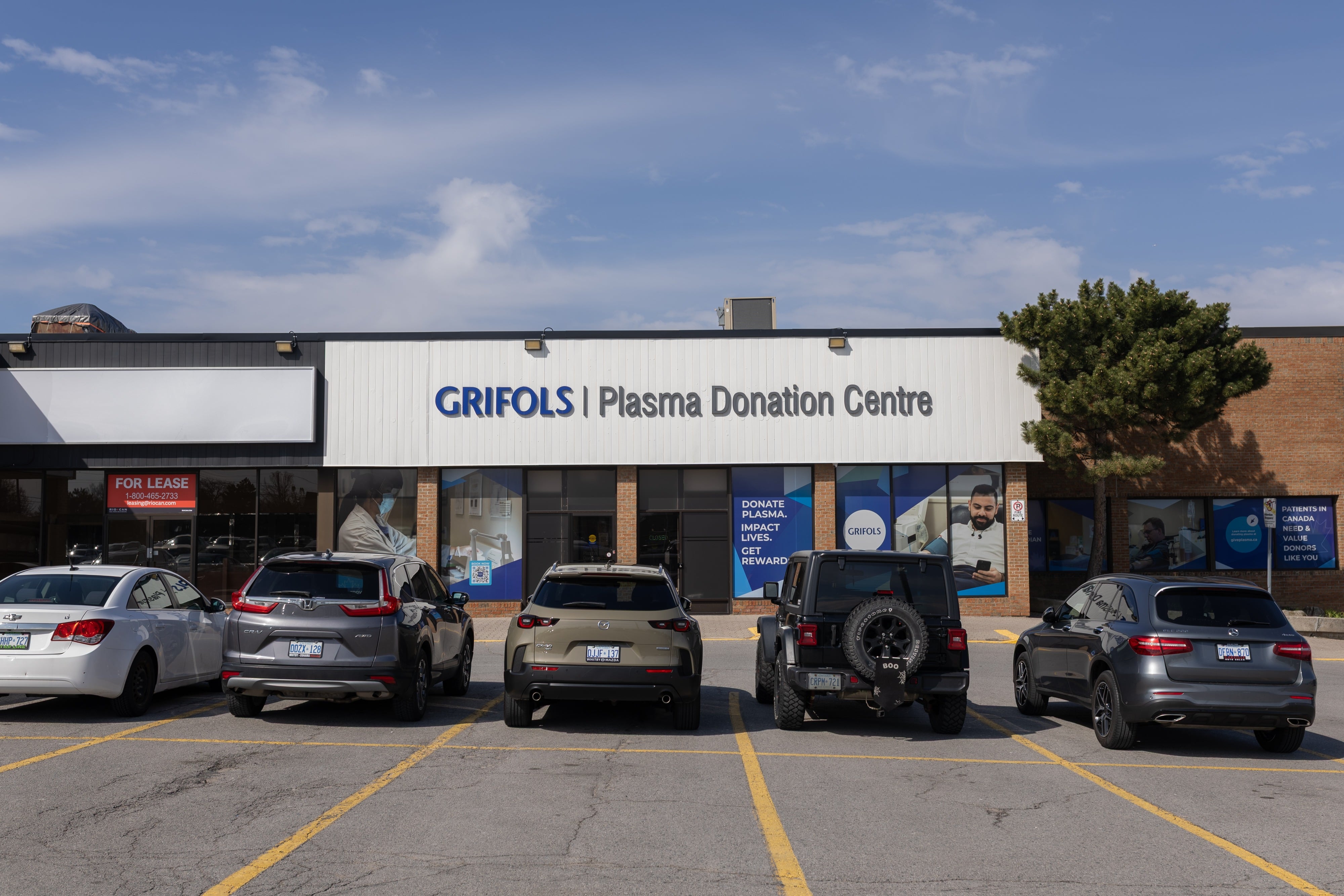 Grifols pauses plasma collection at Canada donation centres