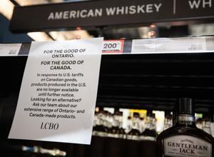 Doug Ford insists Ontario’s U.S. booze ban won’t end without a ‘fair deal’ on tariffs