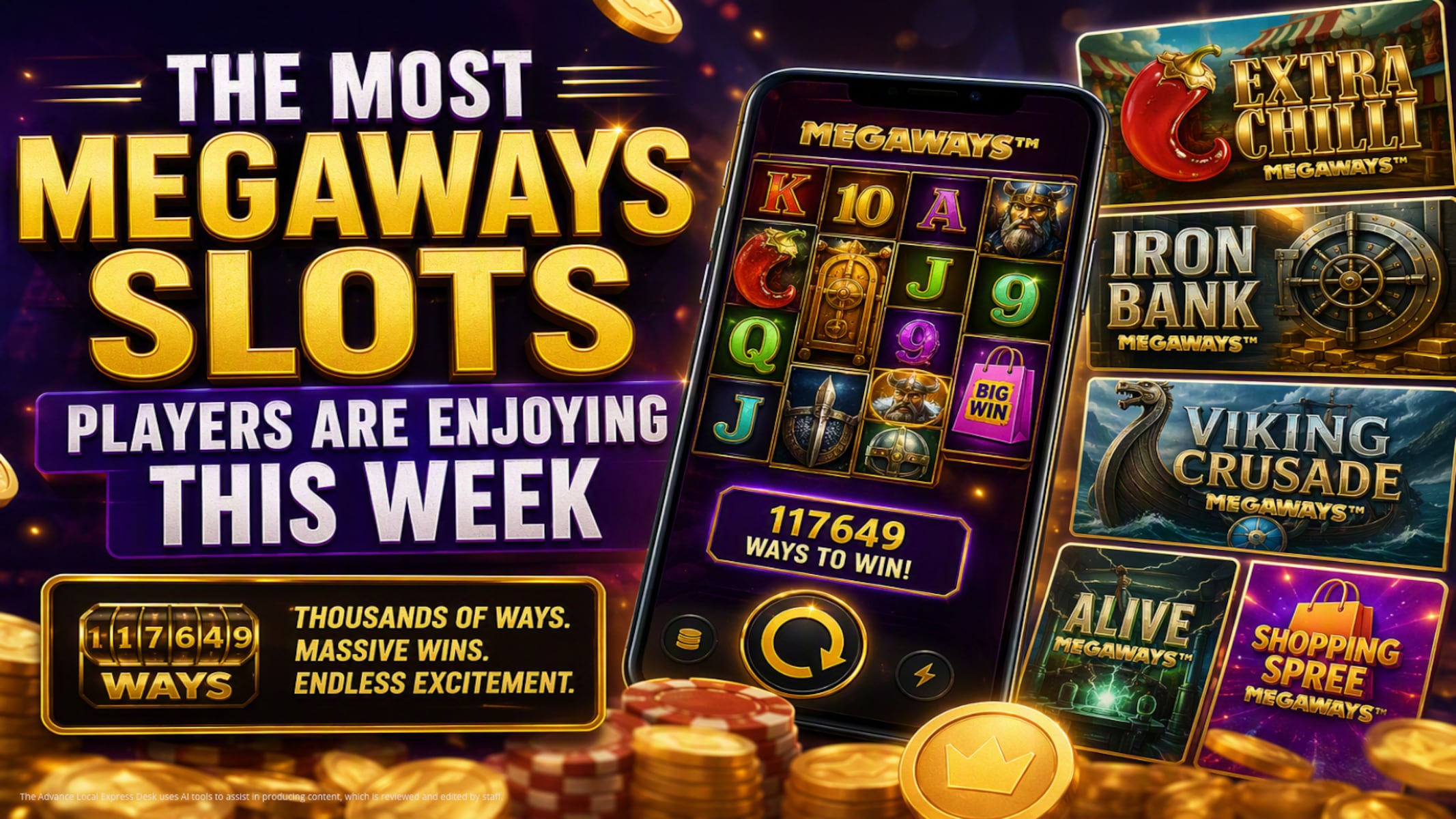 The Megaways slots players are enjoying the most this week