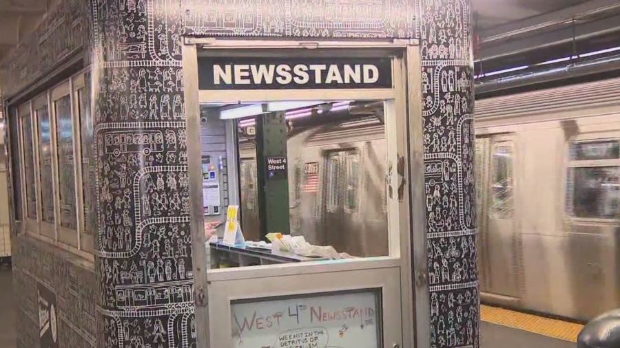 A new kind of newsstand brings art and humor to NYC subway