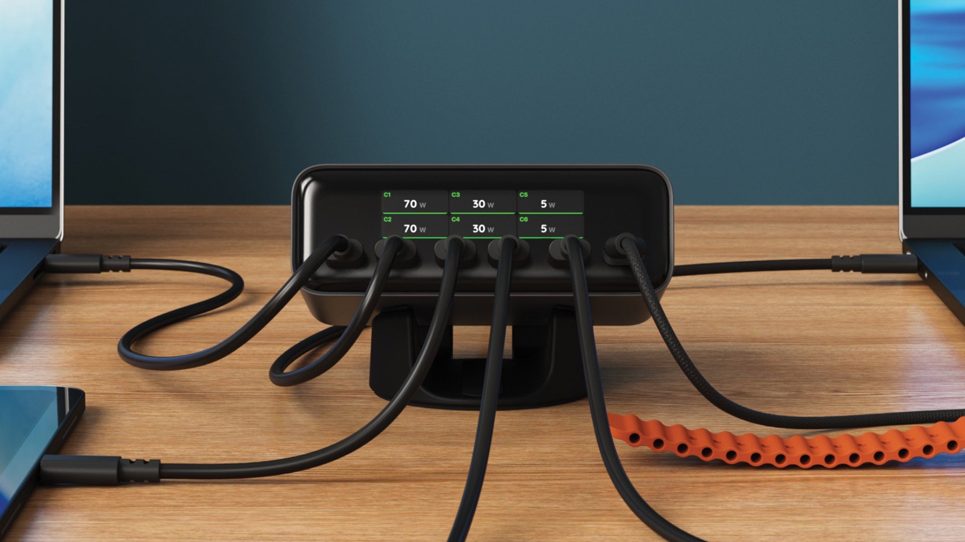 Satechi’s New Six-Port USB-C Desktop Charger Offers 240W of Power
