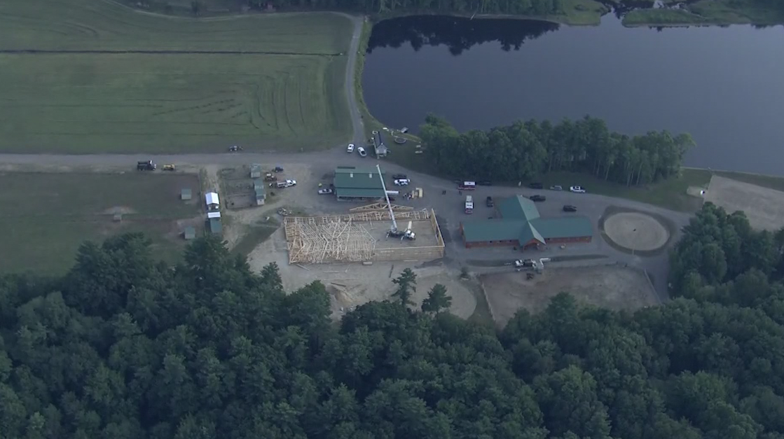 3 seriously injured after barn collapses in Pembroke, Mass.