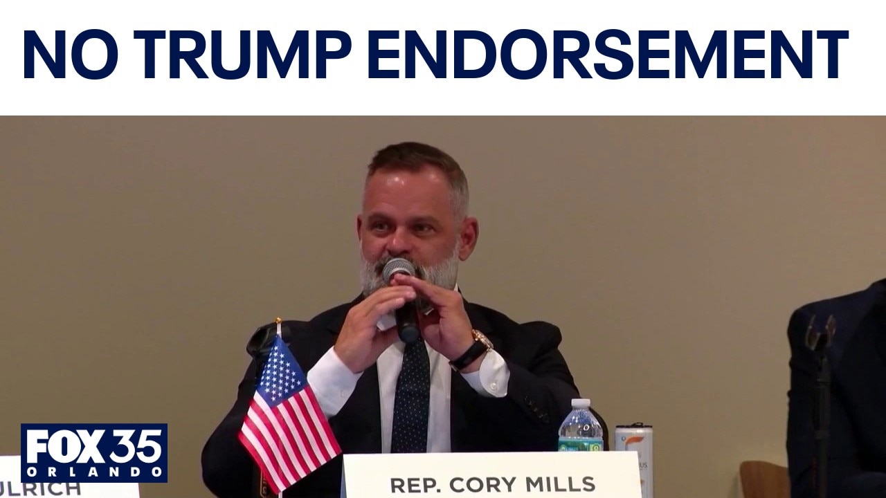 Trump leaves Rep. Cory Mills off Florida endorsement list ahead of primary