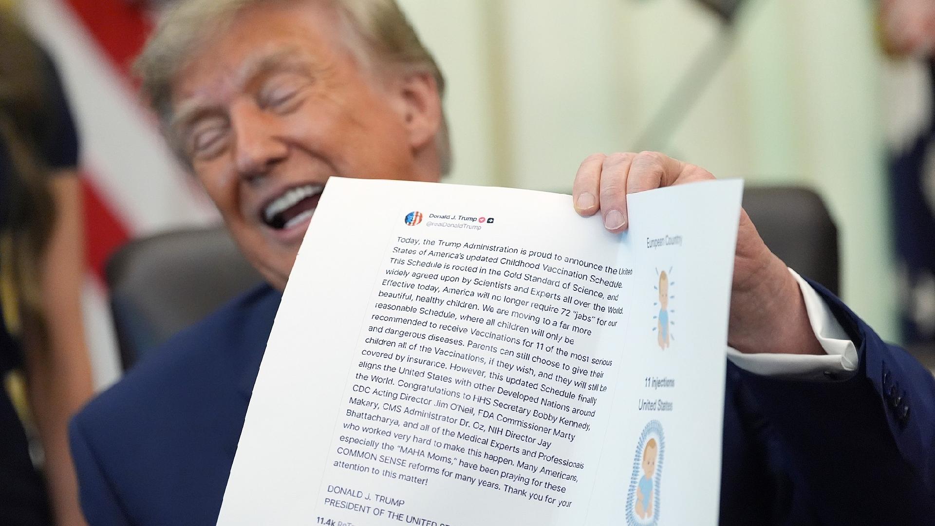 Trump sued over 'profoundly corrupt' Truth Social feed