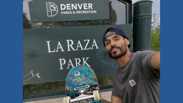 Tony Hawk gives away used, signed skateboard in Denver