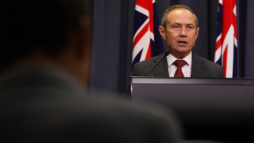Angry WA premier lashes 'east-coast clowns' on explosive GST report
