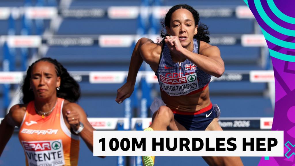 Johnson-Thompson underway in the heptathlon