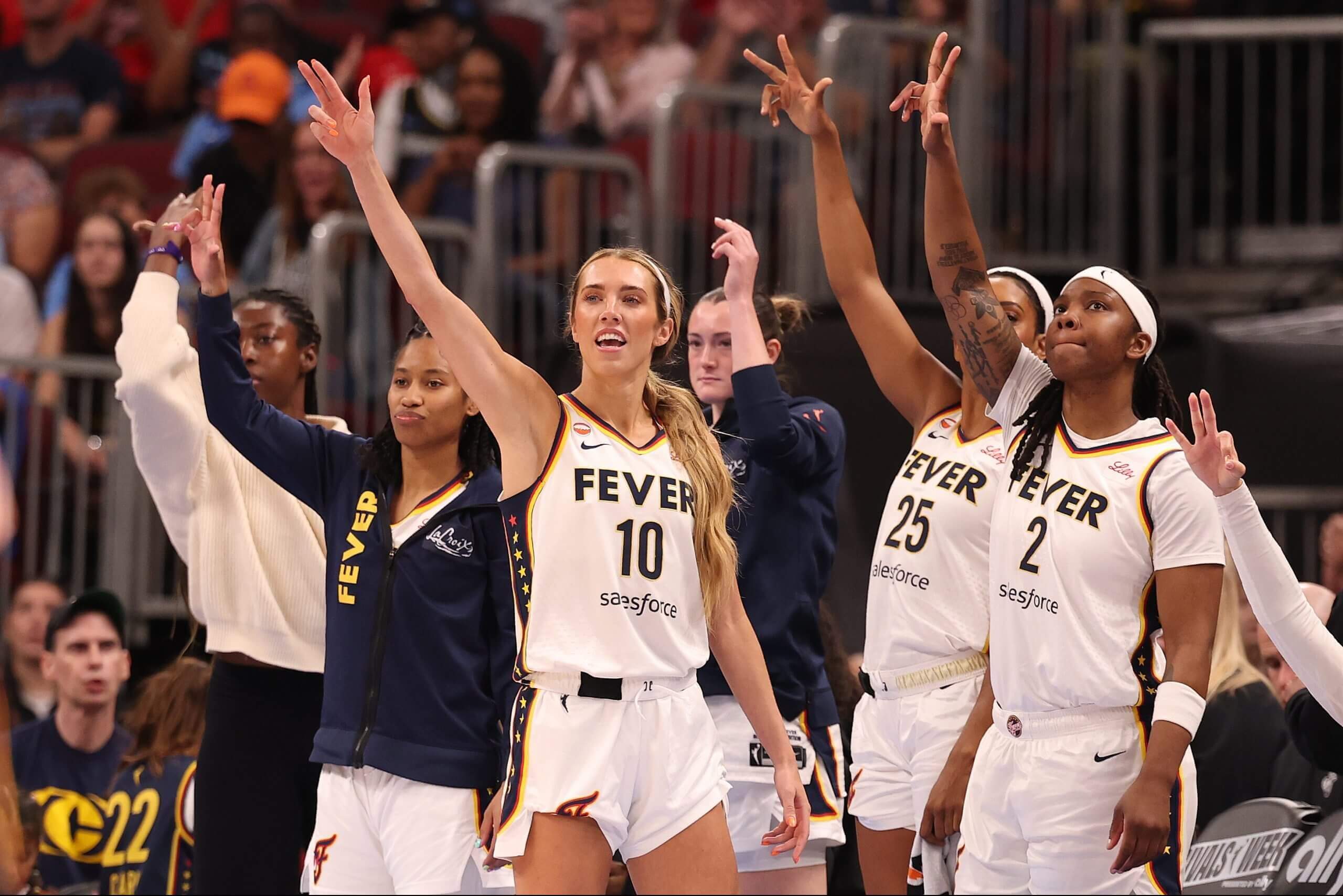 The Fever are at the center of WNBA chaos. They're also a serious postseason contender