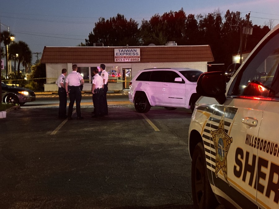 Large police presence at restaurant in Gibsonton