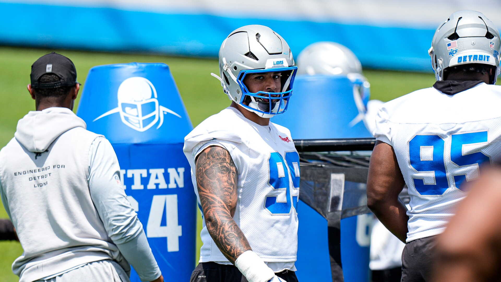 Dan Campbell on DE Ahmed Hassanein: I felt he'd come out and make plays