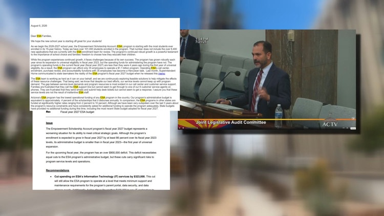Arizona's school voucher director says 'worsening situation' will mean fewer audits
