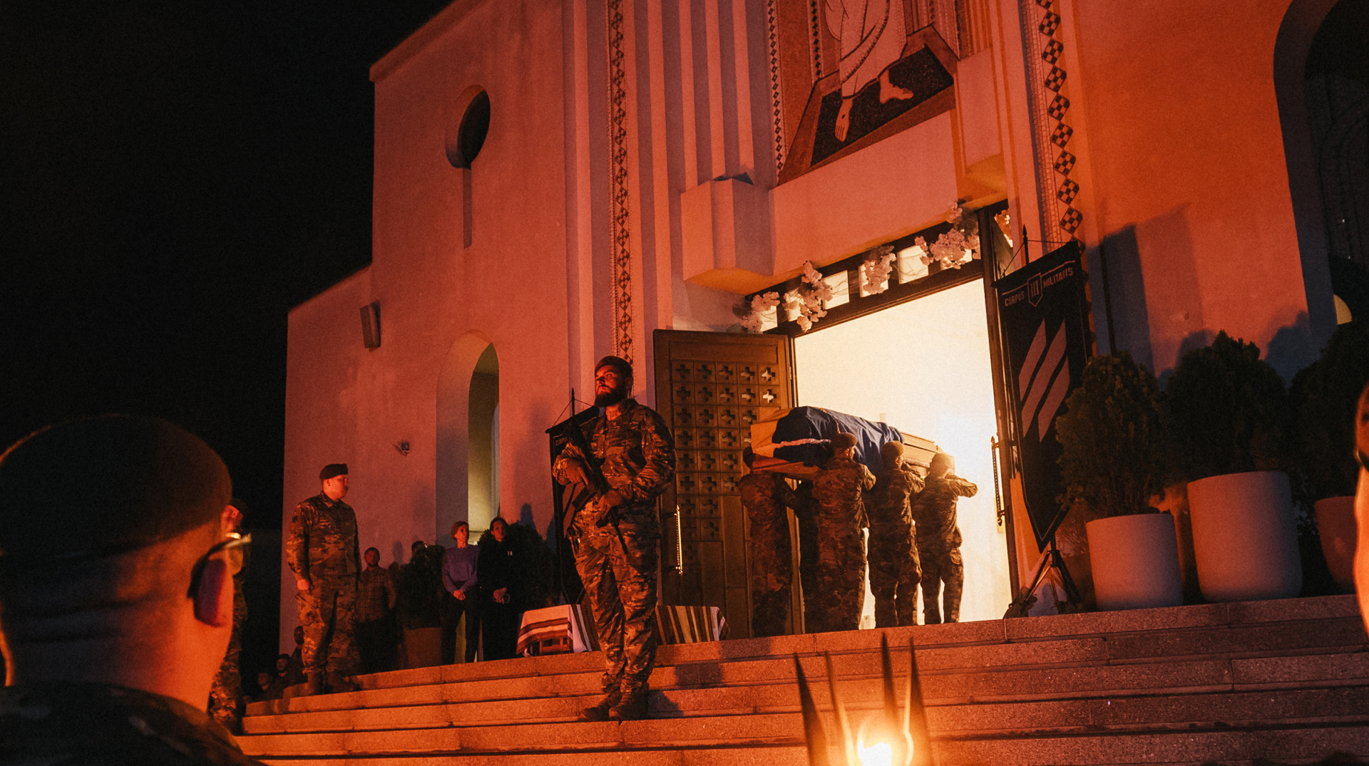 Farewell ceremony for Ukrainian leader Colonel Konovalets held in Kyiv – photos