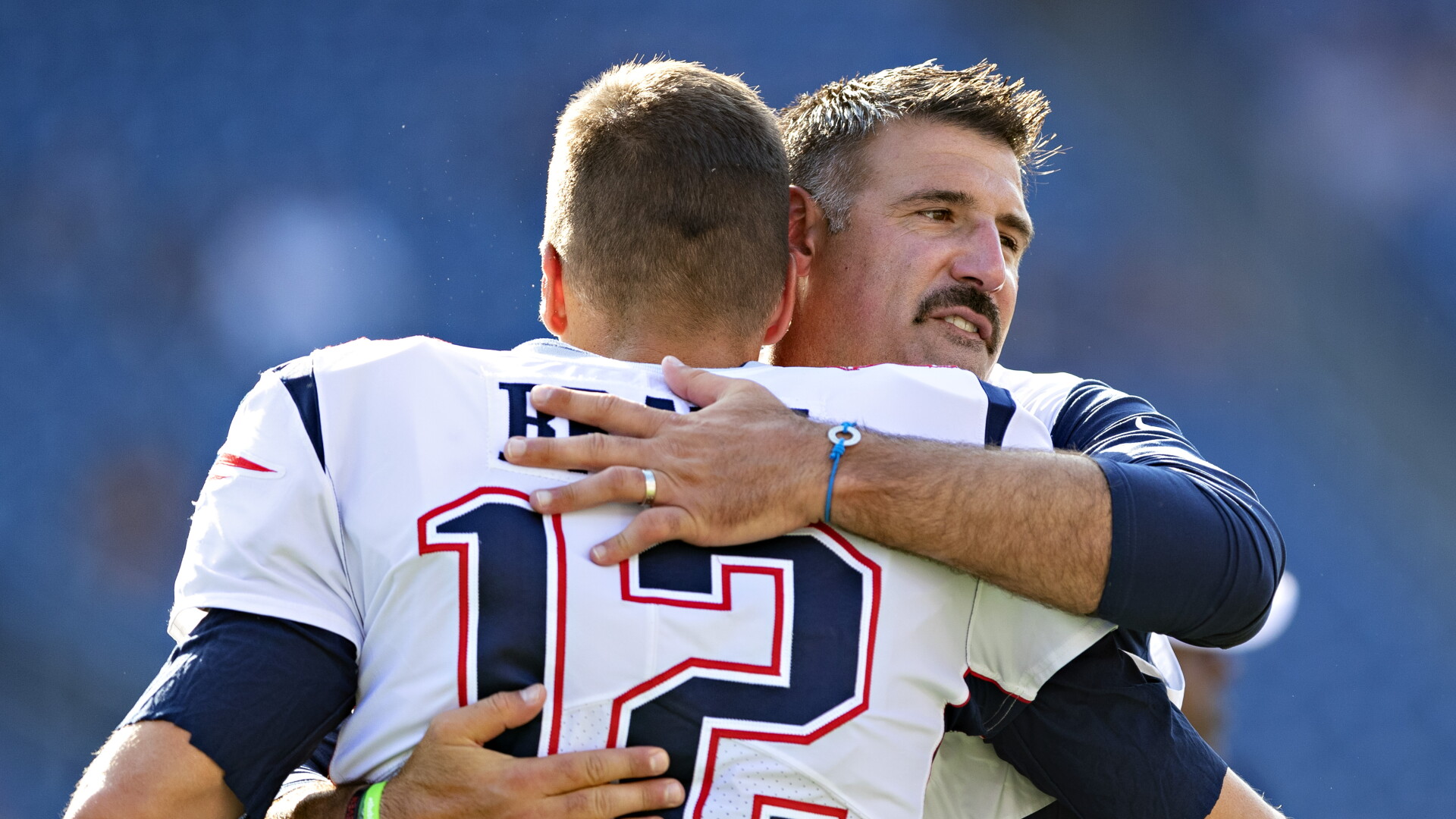 Mike Vrabel wasn't bothered by Tom Brady's "no dog in the fight" remark before the Super Bowl