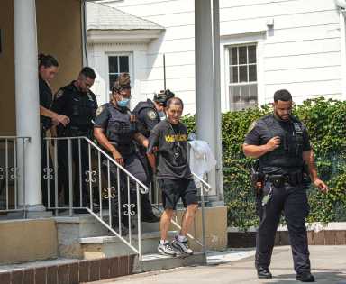 Queens parolee arrested after rotting dog found in his home was also charged for meth, firearms: sources