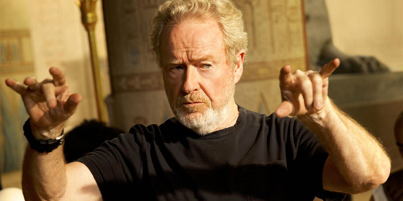 Ridley Scott Is Officially a "Cinematic Hero" in New Sci-Fi Movie Sneak Peek