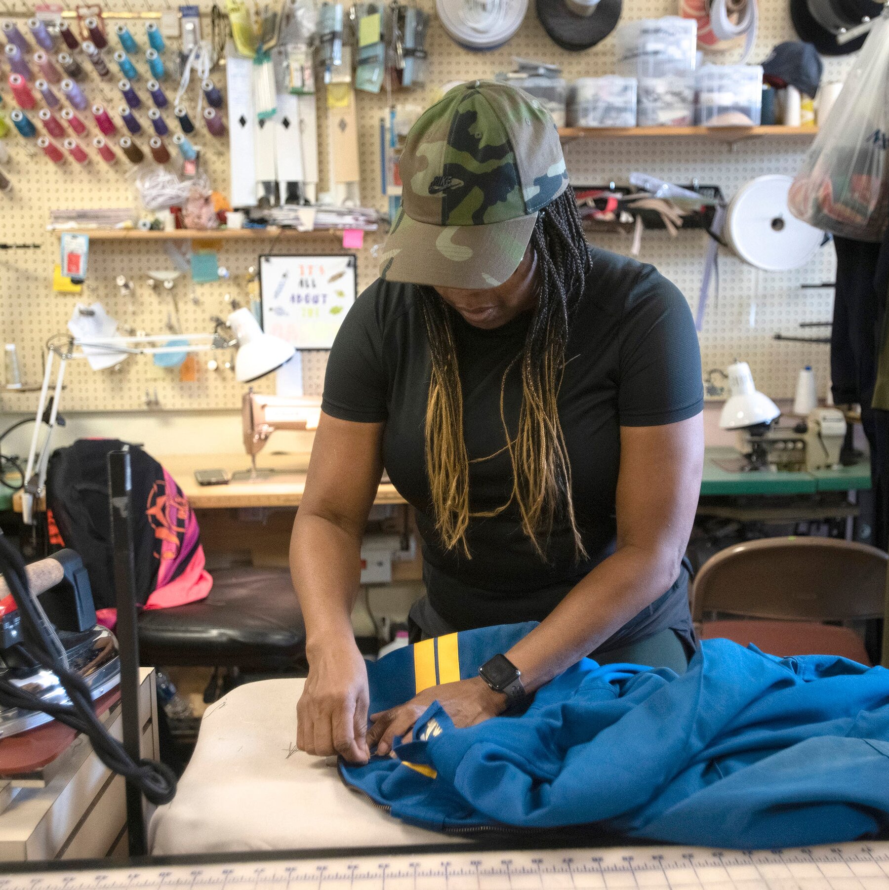 She Sewed the Blue Angels’ Flight Suits. Then a Big Company Got the Job.